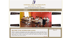 Desktop Screenshot of hhfinternationalschool.org